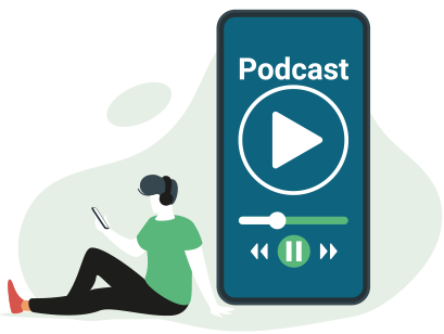 ecoute podcast player mobile agence podcast